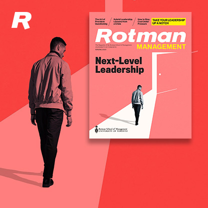 Rotman magazine cover