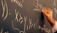 writing formulas on blackboard