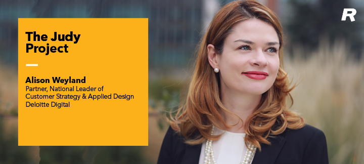 Image of Alison Weyland, Partner, National Leader of Customer Strategy & Applied Design at Deloitte Digital, who participated in this professional development program