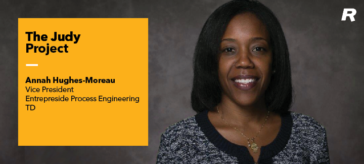 Image of Annah Hughes-Moreau, Vice President, Enterprise Process Engineering at TD, who participated in this professional development program