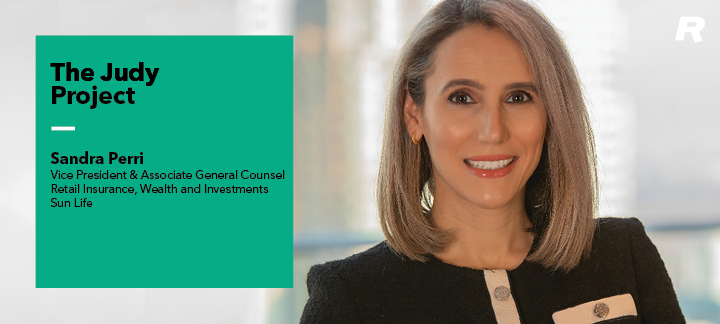 Image of Sandra Perri, Vice President and Associate General Cousel, Retail Insurance, Wealth and Investments at Sun Life, who participated in this professional development program