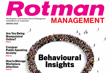 Rotman Management Magazine - Spring 2019