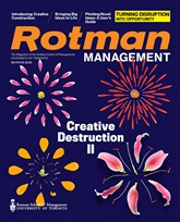 Rotman Magazine Cover Winter 2020