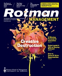 Winter 2018 - Creative Destruction Issue Cover 